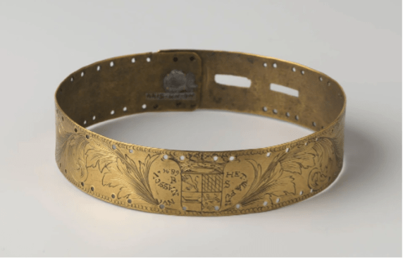 Slave collar from the Rijksmuseum "Slavery" exhibition